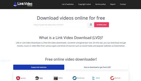 Free Link Downloader .